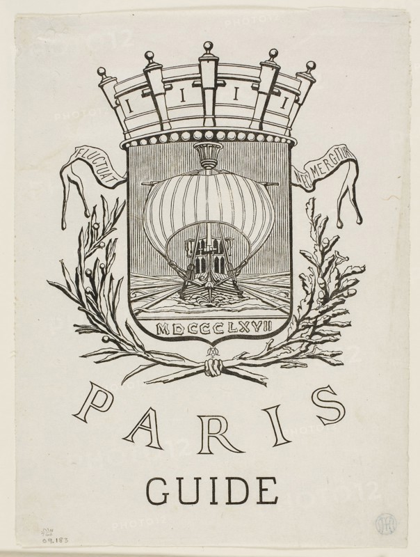 It Rocks but is Not Sunk, 1854, after Charles Meryon, French, 1821-1868, France, Woodcut in black on ivory laid paper, 157 × 108 mm (image), 183 × 135 mm (sheet)