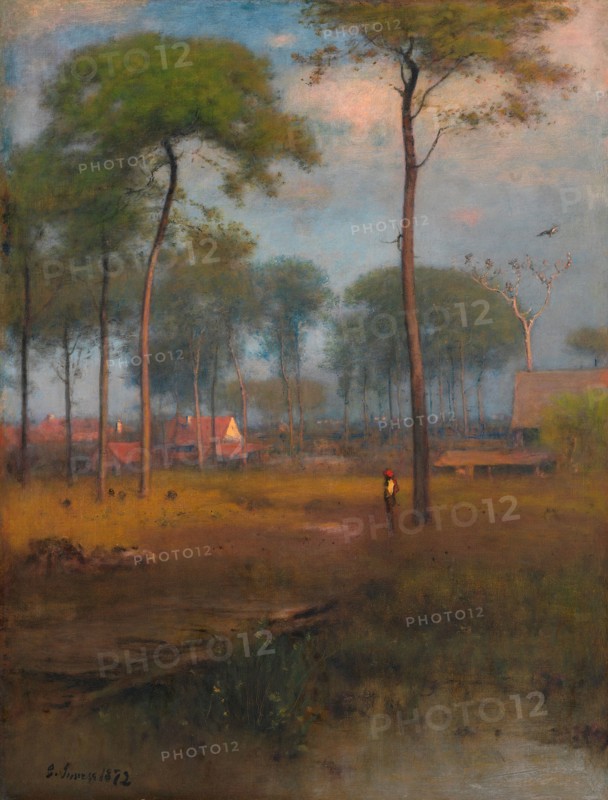 Early Morning, Tarpon Springs, 1892, George Inness, American, 1825–1894, United States, Oil on canvas, 107.2 × 82.2 cm (42 3/16 × 32 3/8 in.)