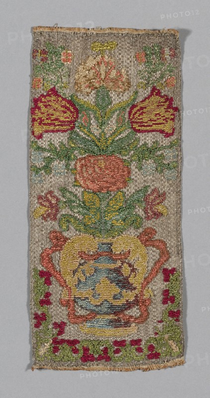 Fragment, 19th century, Spain, 22.9 x 10.2 cm (9 x 4 in.)