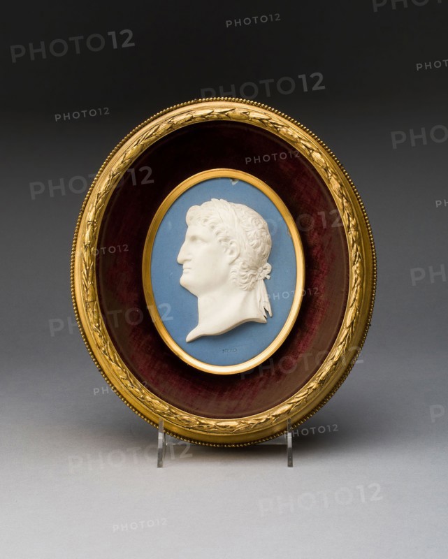 Plaque with Nero, 1778/80, Wedgwood Manufactory, England, founded 1759, Burslem, Stoneware (jasperware), 26 × 22.9 × 4.9 cm (10 1/4 × 9 × 1 15/16 in.)