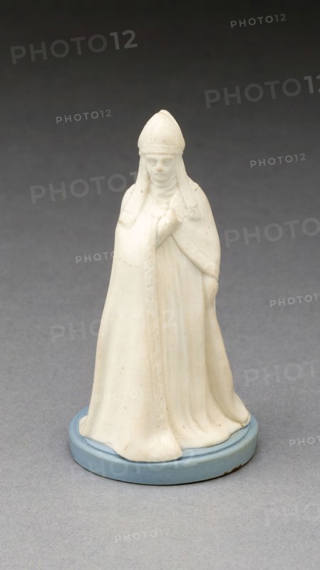 Chess Piece: Bishop, 19th century, Wedgwood Manufactory, England, founded 1759, Burslem, Stoneware (jasperware), 6.4 × 3.2 cm (2 1/2 × 1 1/4 in.)