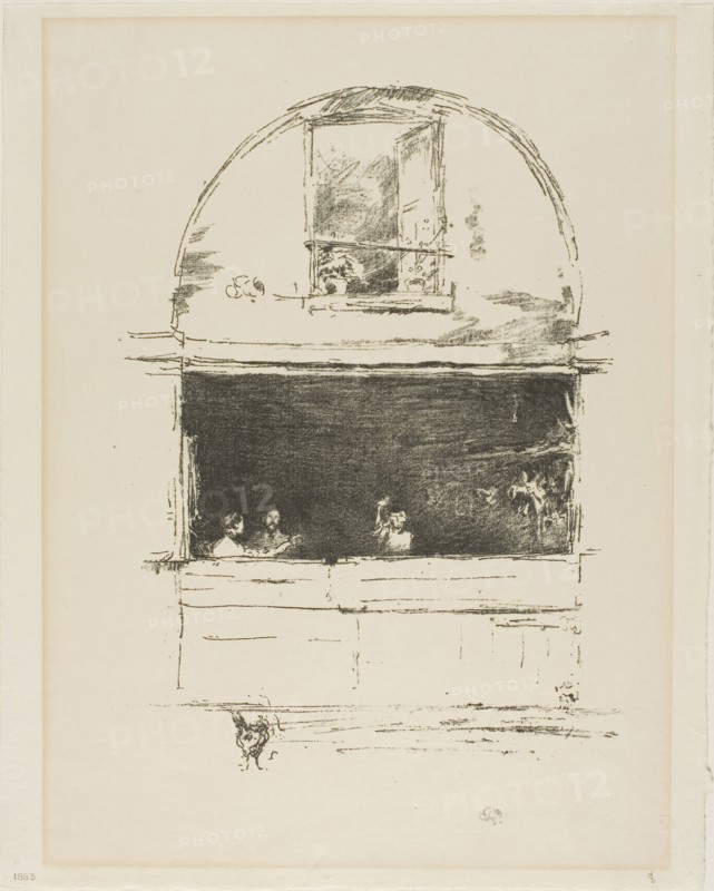 The Forge, Passage du Dragon, 1894, James McNeill Whistler, American, 1834-1903, United States, Transfer lithograph in black with stumping, on cream laid paper, 223 x 159 mm (image), 285 x 227 mm (sheet)