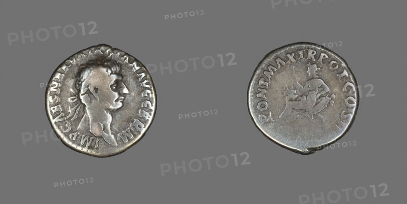 Denarius (Coin) Portraying Emperor Trajan, AD 98/99, Roman, minted in Rome, Roman Empire, Silver, Diam. 1.8 cm, 2.87 g