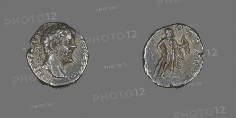 Denarius (Coin) Portraying Emperor Septimius Severus, AD 197, Roman, minted in Rome, Roman Empire, Silver, Diam. 1.8 cm, 2.77 g