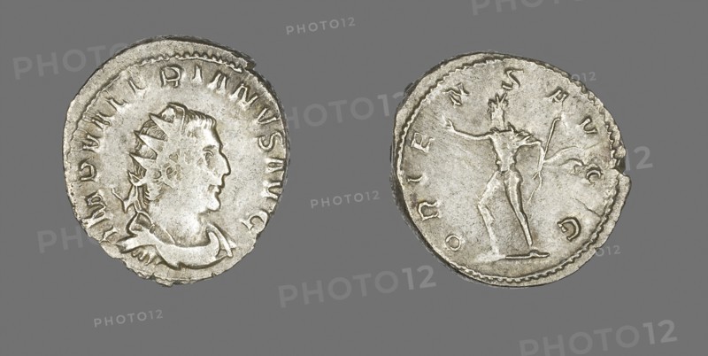 Antoninianus (Coin) Portraying Emperor Valerian, AD 257/259, Roman, minted in Rome, Roman Empire, Silver, Diam. 2.3 cm, 4.05 g
