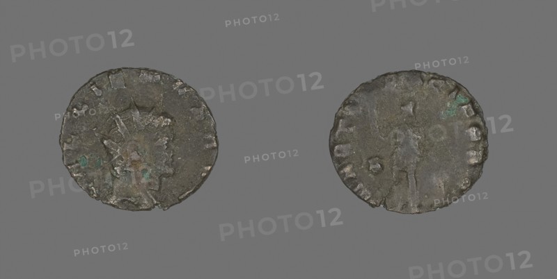 Antoninianus (Coin) Portraying Emperor Gallienus, AD 260/268, Roman, minted in Rome, Roman Empire, Billon, Diam. 1.8 cm, 1.96 g