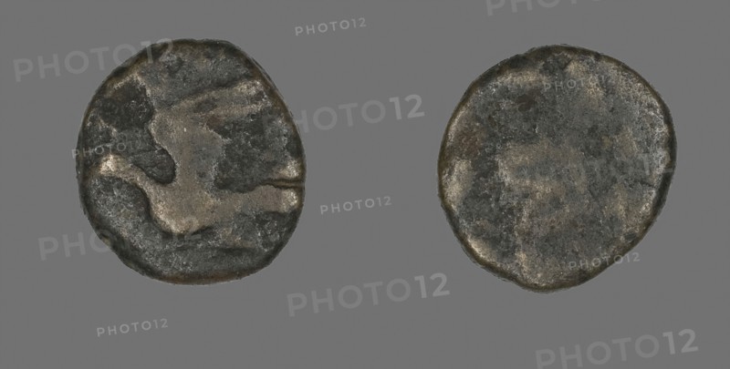 Coin Depicting a Dove, late 3rd/early 2nd century BC, Greek or Roman, Roman Empire, Bronze, Diam. 1.4 cm, 2.18 g