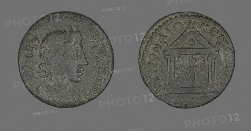 Coin Depicting Senate, AD 230/235, Roman, Roman Empire, Bronze, Diam. 2.4 cm, 7.45 g