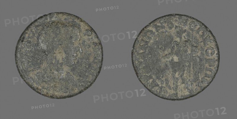 Coin Portraying King Philip II, AD 244/249, Roman, Roman Empire, Bronze, Diam. 2.3 cm, 6.03 g