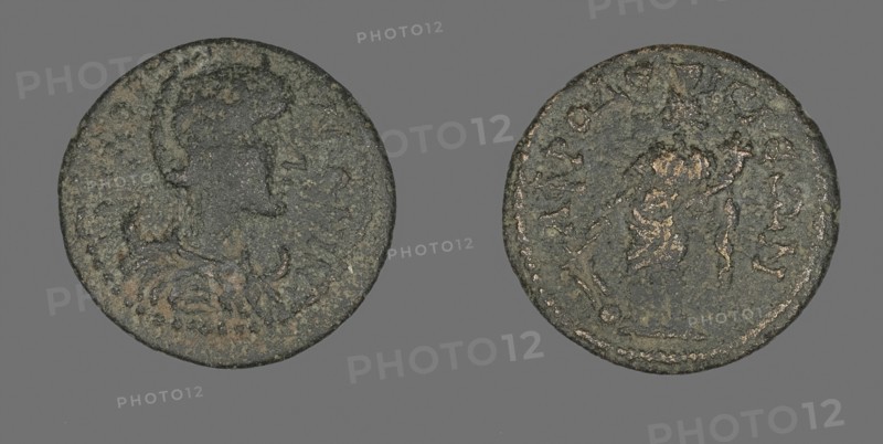 Coin Portraying Salonina, AD 253/268, Roman, Roman Empire, Bronze, Diam. 2.4 cm, 6.41 g