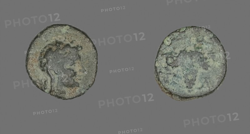 Coin Depicting the Goddess Athena, about 3rd century BC, Greek, Ancient Greece, Bronze, Diam. 1.1 cm, 1.13 g