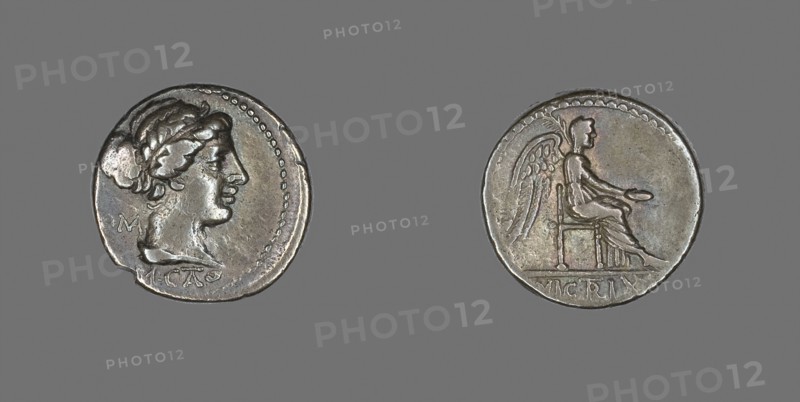 Quinarius (Coin) Depicting Liberty, 89 BC, Roman, Roman Empire, Silver, Diam. 1.8 cm, 3.91 g