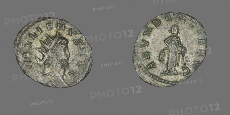 Antoninianus (Coin) Portraying Emperor Gallienus, AD 260/268, Roman, minted in Rome, Roman Empire, Billon, DIam. 2.3 cm, 2.94 g