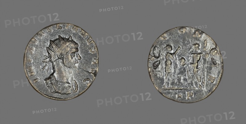 Antoninianus (Coin) Portraying Emperor Aurelian, AD 270/275, Roman, minted in Siscia, Roman Empire, Billon, Diam. 2 cm, 2.65 g