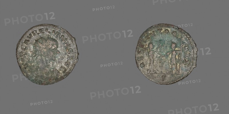 Antoninianus (Coin) Portraying Emperor Aurelian, AD 270/275, Roman, minted in Cyzicus, Roman Empire, Billon, Diam. 2.2 cm, 3.85 g