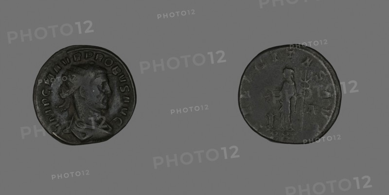 Antoninianus (Coin) Portraying Emperor Probus, AD 276/281, Roman, minted in Siscia, Roman Empire, Billon, Diam. 2.2 cm, 3.88 g