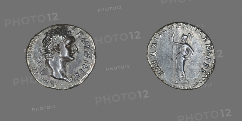 Denarius (Coin) Portraying Emperor Domitian, AD 93/94, Roman, minted in Rome, Roman Empire, Silver, Diam. 1.9 cm, 2.88 g