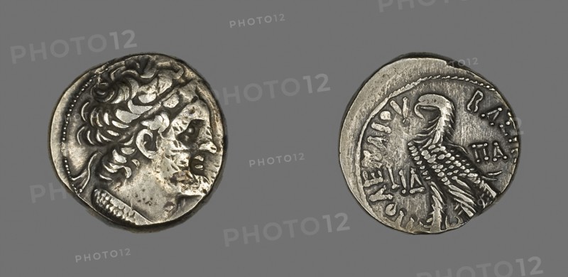 Coin Portraying King Ptolemy of Cyprus, 68/7 BC, Greco-Egyptian, Egypt, Silver, Diam. 2.5 cm, 14.16 g