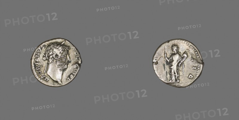 Denarius (Coin) Portraying Emperor Hadrian, AD 134/138, Roman, minted in Rome, Roman Empire, Silver, Diam. 1.7 cm, 3.22 g