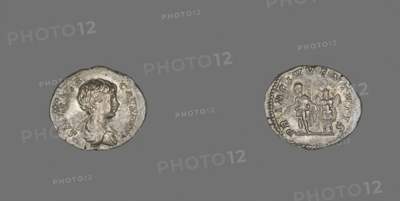 Denarius (Coin) Portraying Emperor Geta, AD 200/202, Roman, minted in Rome, Roman Empire, Silver, Diam. 2 cm, 2.96 g