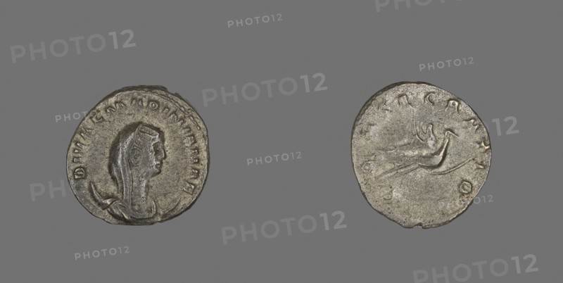 Antoninianus (Coin) Portraying Mariniana, AD 254, Roman, Rome, Billon, Diam. 2.1 cm, 3.73 g