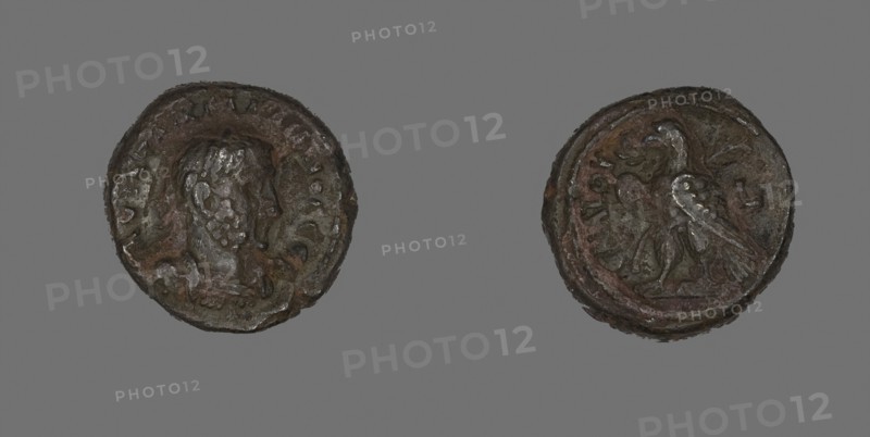 Tetradrachm (Coin) Portraying Emperor Gallienus, AD 253/268, Roman, Roman Empire, Billon, Diam. 2.4 cm, 11.92 g
