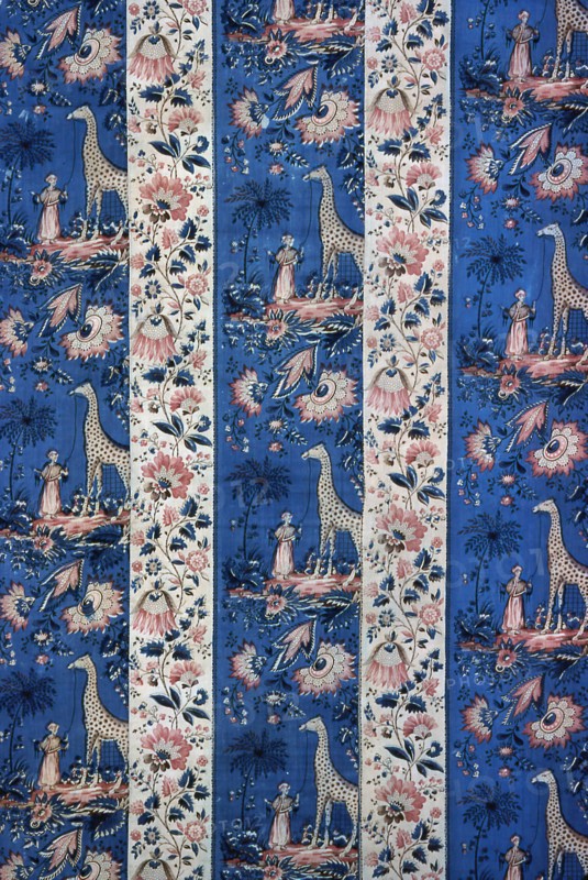 Panel (Furnishing Fabric), 1800/50, England, Cotton, plain weave, printed, 227.2 × 152.8 cm (89 1/2 × 60 1/8 in.)