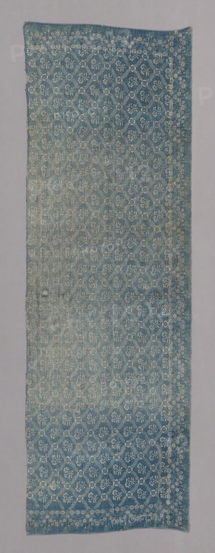 Panels, 18th century, France, Cotton, plain weave, resist printed, 292.9 × 95.3 cm (113 3/8 × 37 1/2 in.)