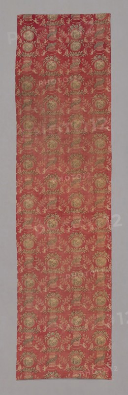 Eros (Furnishing Fabric), c. 1810, France, Plain printed simple cloth, 256 × 67.3 cm (100 3/4 × 26 1/2 in.)