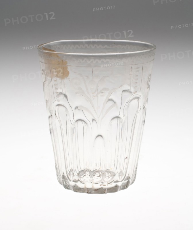 Beaker, Mid to late 18th century, Spain, Glass, H. 11.4 cm (4 1/2 in.)