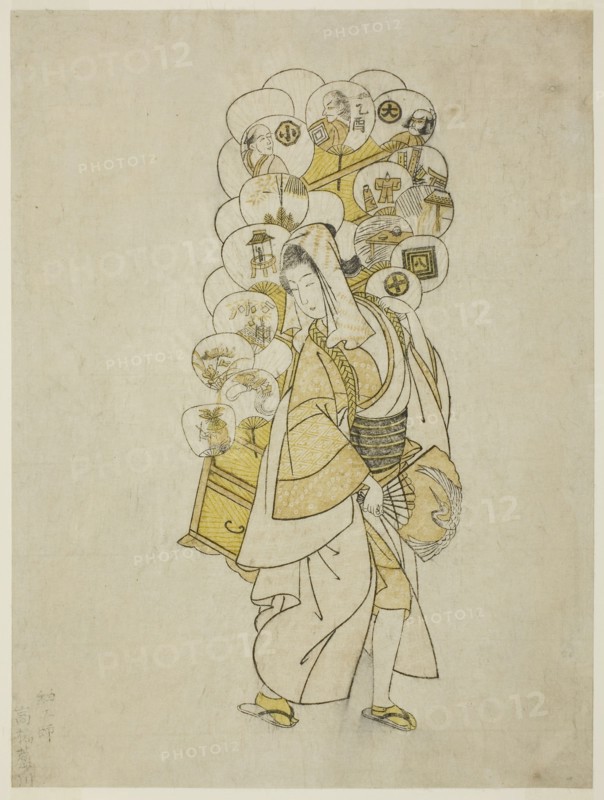 The Fan Peddler, 1765, Attributed to Suzuki Harunobu ?? ??, Japanese, 1725 (?)–1770, Japan, Color woodblock print, chuban, 26.4 x 19.7 cm (10 3/8 x 7 3/4 in.), The Complaint, and The Consolation, or, Night Thoughts, 1797, William Blake (English, 1757-1827), written by Edward Young (English, 1683-1765), printed by R. Noble (English, 18th century), published by R. Edwards (English, 18th century), England, Book with forty-three engravings in black on ivory wove paper, 433 × 340 × 22 mm, The Grave, a Poem, 1808, Luigi Schiavonetti (Italian, 1765-1810), after William Blake (English, 1757-1827), printed by T. Bensley (English, 19th century), published by R.H. Cromek (English, 19th century), Italy, Book with twelve etchings in black on ivory wove paper, 358 x 287 x 15 mm, Syntagma Arateorum, 1600, Jacques de Gheyn II (Dutch, 1565-1629), written by Hugo Grotius (Dutch, 1583-1645), published by Ex Officinâ Plantinianâ apud Christophorum Raphelengium (Dutch, 17th century), Netherlands, Book with...