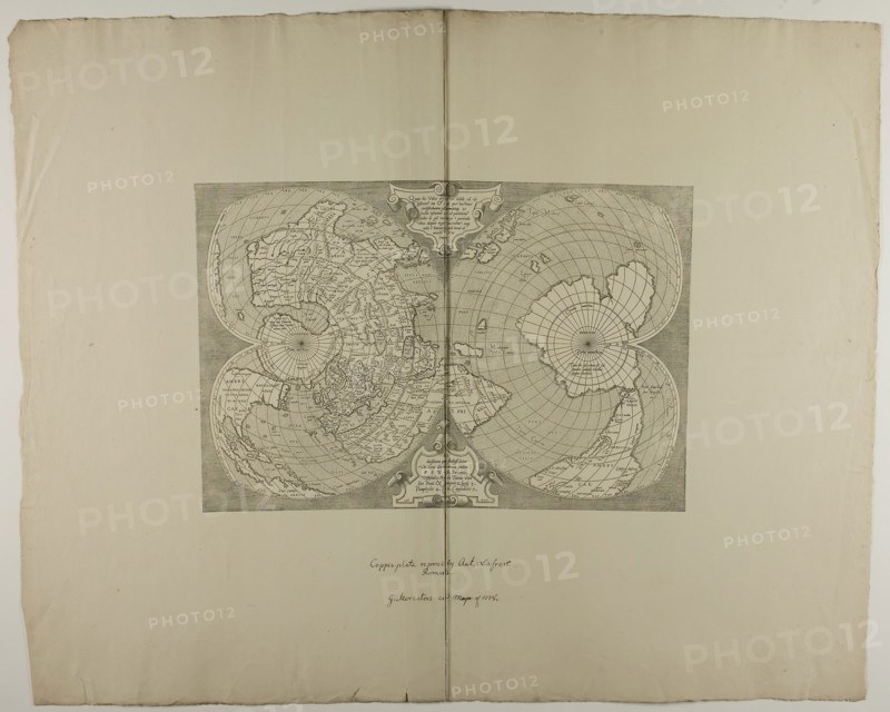 Map of Rome, 1538, reprinted 1889, Unknown Artist, English, 19th century, England, Engraving in black on cream laid paper