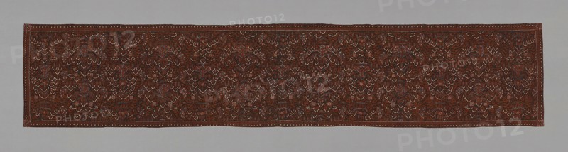 Slendang (Shawl), 19th century, Indonesia, Central Java, Java, Cotton, batik dyed, 261 x 51.4 cm (102 3/4 x 20 1/4 in.)