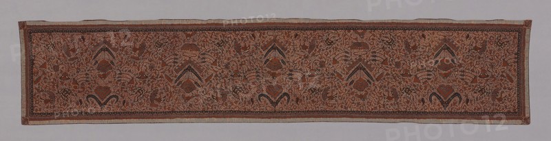 Slendang (Shawl), 19th century, Indonesia, Central Java, Java, Cotton, batik dyed, 252.7 x 51.6 cm (99 1/2 x 20 3/8 in.)