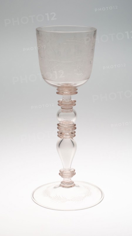Goblet, Late 17th century, Nuremberg, Germany, Nuremberg, Glass, 32.9 x 11.3 cm (12 15/16 x 4 7/16 in.)