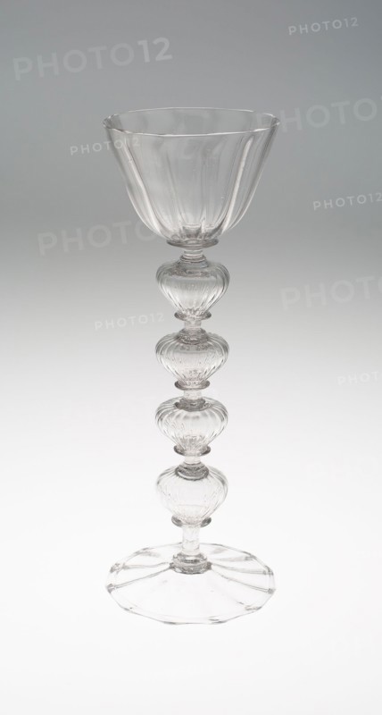 Goblet, c. 1660/80, Germany, Glass, H. 27.8 cm (10 15/16 in.)