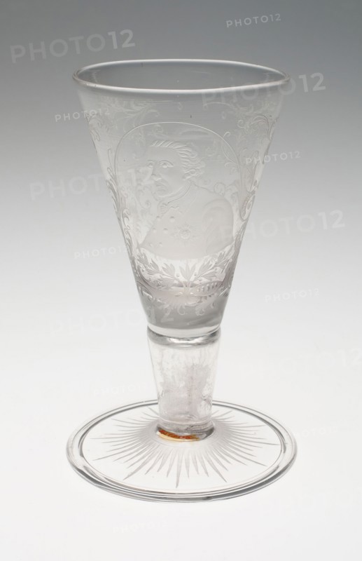 Wine Glass, Mid 18th century, Germany, Glass, H. 25.4 cm (10 in.)