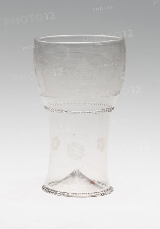 Roemer, Early 18th century, Netherlands, Netherlands, Glass, 12.7 x 7 cm (5 x 2 3/4 in.)
