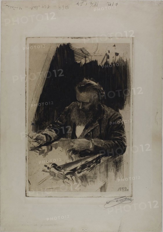 Axel Herman Haig III, 1884, Anders Zorn, Swedish, 1860-1920, Sweden, Etching on ivory wove paper, 388 x 259 mm (image/plate), 564 x 394 mm (sheet)