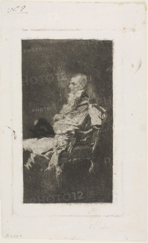 Diplomat, n.d., Mariano José María Bernardo Fortuny y Carbó, Spanish, 1838-1874, Spain, Etching on paper, 152 x 250 mm