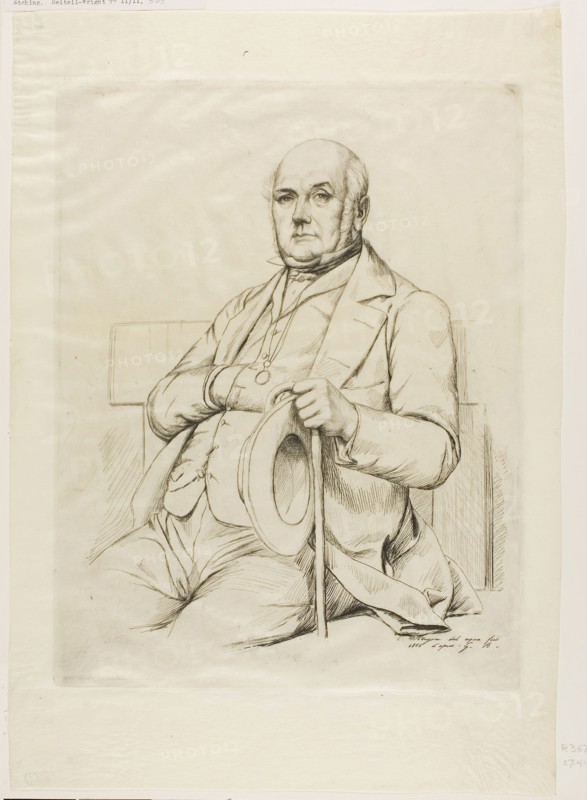 Portrait of Casimir le Conte, 1856, Charles Meryon (French, 1821-1868), after Gustave Clarence Rodolphe Boulanger (French, 1824-1888), France, Etching on ivory wove vellum paper, 331 × 257 mm (image), 331 × 257 mm (plate), 430 × 303 mm (sheet)