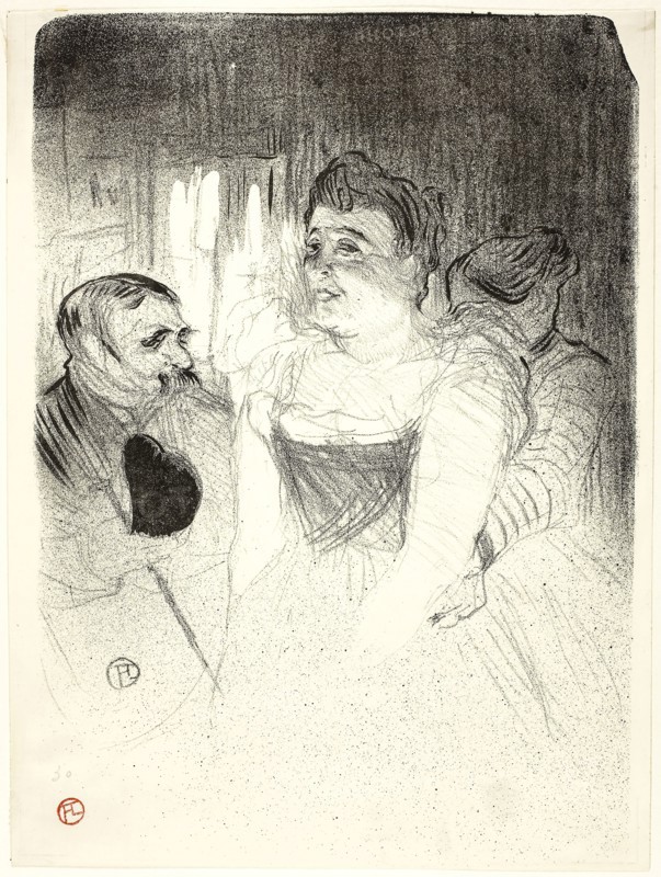 Judic, 1894, Henri de Toulouse-Lautrec, French, 1864-1901, France, Lithograph on cream wove paper, 371 × 266 mm (image), 372 × 281 mm (sheet)