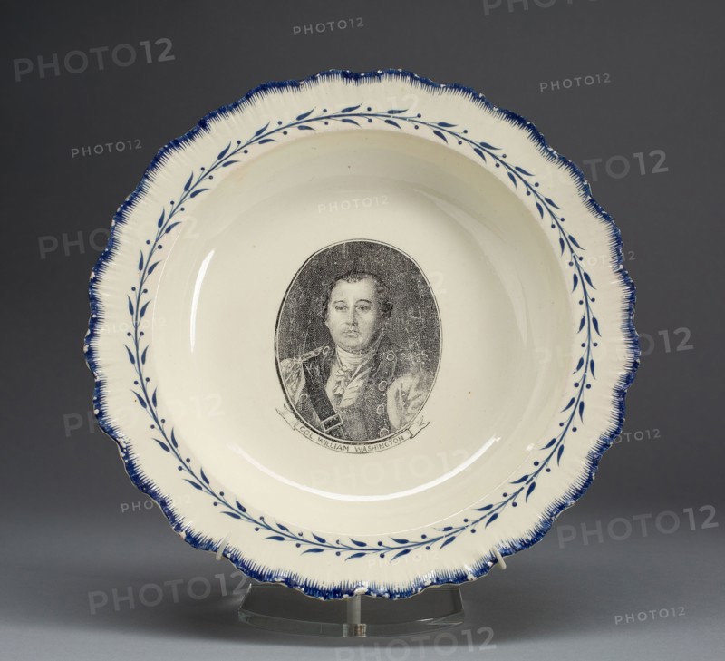 Soup Plate, c. 1790, English for the American market, Leeds, England, Creamware, Diam. 24.3 cm (9 9/16 in.)