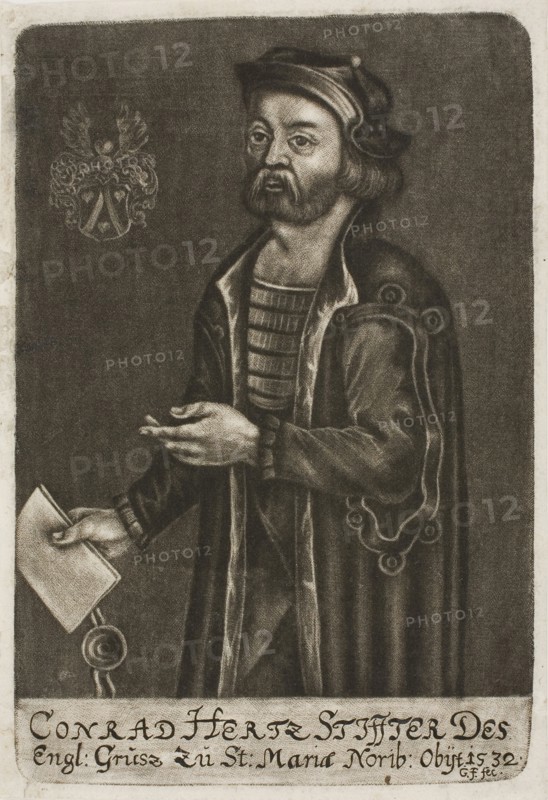 Conrad Hertz, Stiffter, n.d., Georg Fennitzer, German, active 1697-1700, Germany, Mezzotint on ivory paper, 172 × 118 mm