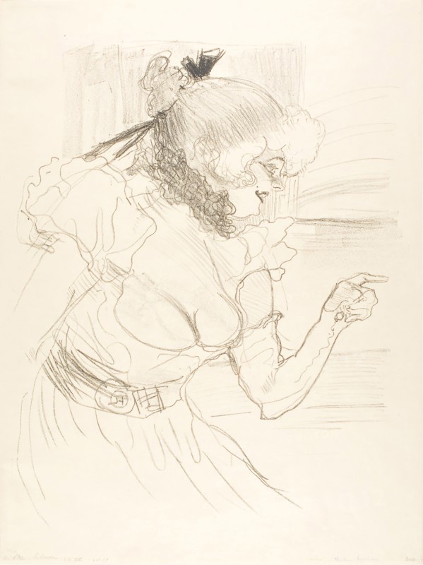 At the Star, Le Havre, 1899, Henri de Toulouse-Lautrec, French, 1864-1901, France, Lithograph on cream wove paper, 460 × 370 mm (image), 528 × 397 mm (sheet)
