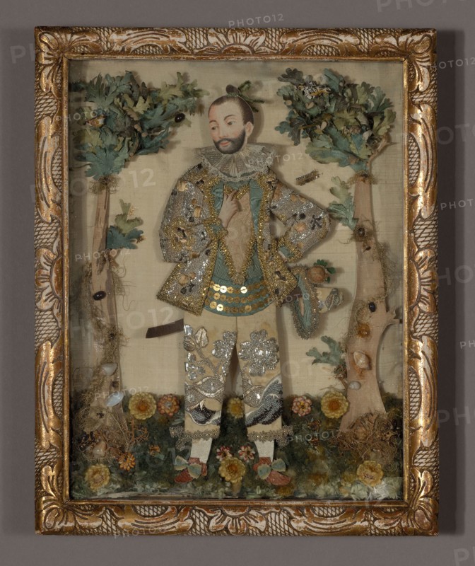 Needlepoint Picture, 19th century, France, 29.6 × 23.5 cm (11 5/8 × 9 1/4 in.)