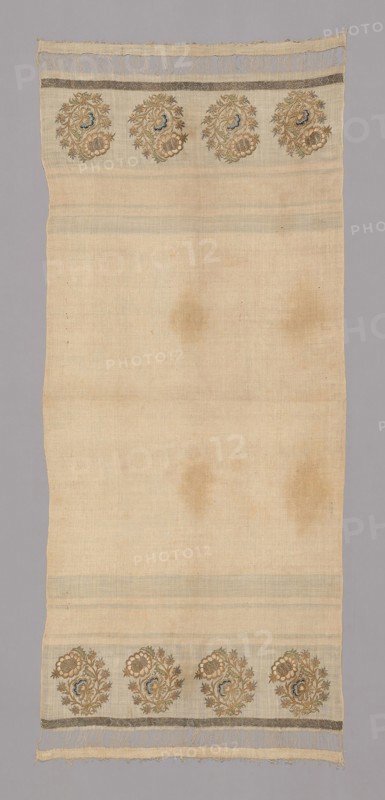 Towel, 19th century, Turkey, Turkey, embroidery, 204.4 x 86.3 cm (80 1/2 x 34 in.)