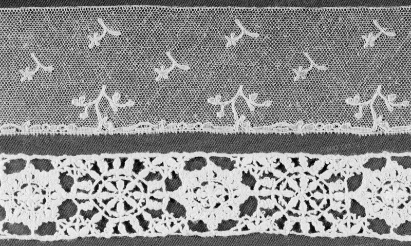 Border, 1810/20, France, Lille or England, Midlands, France, Linen, bobbin straight lace, 6.1 × 354.4 cm (2 3/8 × 139 1/2 in.)