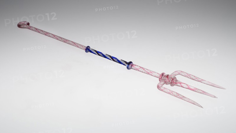 Toasting Fork, 19th century, England, Bristol or Stourbridge, Bristol, Glass, H. 47 cm (18 1/2 in.)