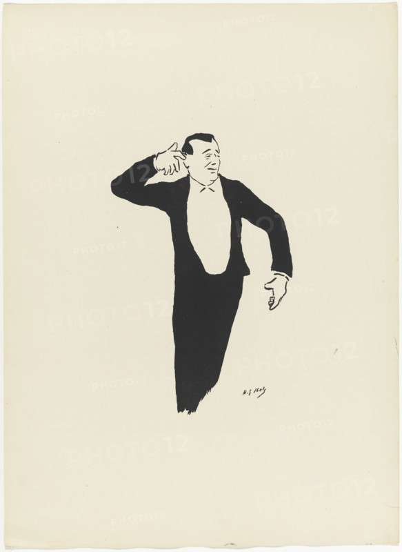 Paulus, from Le Café-Concert, 1893, Henri-Gabriel Ibels (French, 1867-1936), printed by Edward Ancourt & Cie (French, 19th-20th century), published by L’Estampe originale (French, 1893-1895), France, Lithograph on ivory wove paper, 228 × 143 mm (image), 437 × 319 mm (sheet)